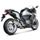 Akrapovic - HONDA VFR 1200F 10-15 HI- MOUNT Slip-On Line (Titanium)