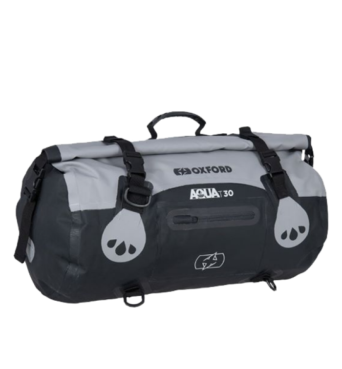 Oxford Aqua T-30 Roll Bag – Grey/Black (30L) Oxford Aqua T-30 Roll Bag – Grey/Black (30L)