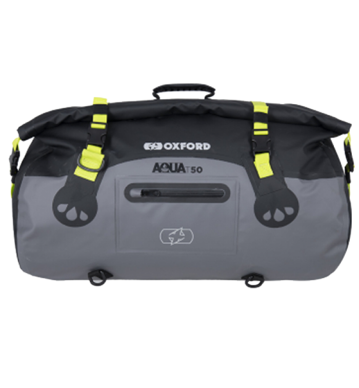 Oxford Aqua T-50 Roll Bag – Black/Grey/Fluo (50L) Oxford Aqua T-50 Roll Bag – Black/Grey/Fluo (50L)