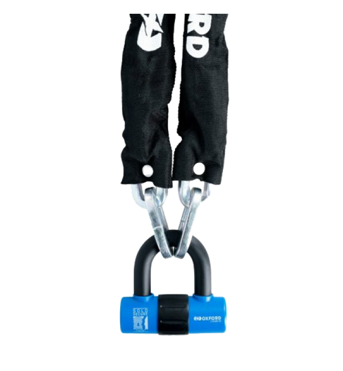 Oxford Chain10 Chain Lock & Mini Shackle 10mm x 1.4m Oxford Chain10 Chain Lock & Mini Shackle 10mm x 1.4m