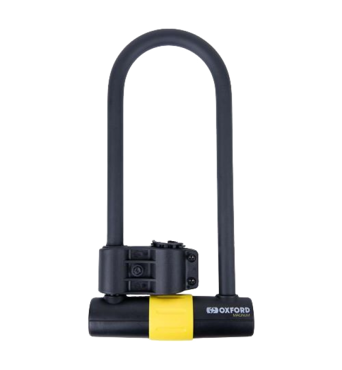 Oxford Magnum U-lock (177 x 340mm) with Bracket Oxford Magnum U-lock (177 x 340mm) with Bracket