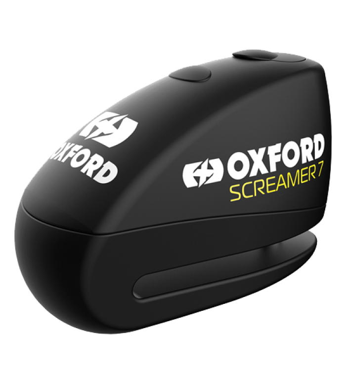 Oxford Screamer XA7 Alarm Disc Lock Black Oxford Screamer XA7 Alarm Disc Lock Black